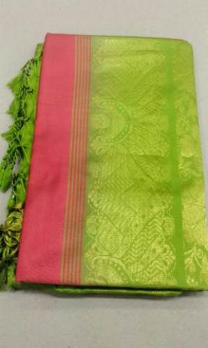 SOFT SILK SAREE WITH BLOUSE